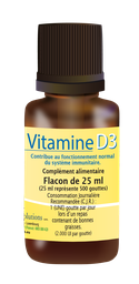 Vitamine D3 laboratoire Perfect Health Solutions