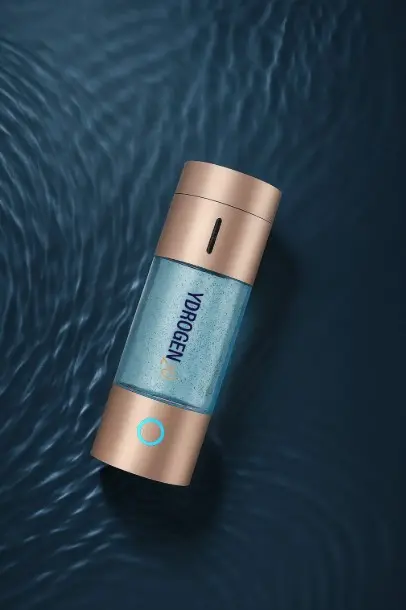 Gourde en aluminium brossé Ydrogen2o LIfespan Plus